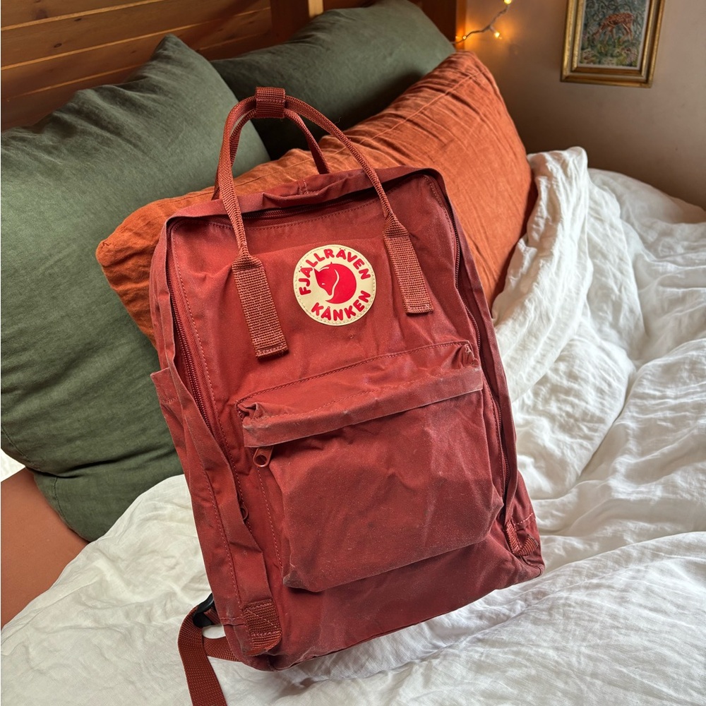 Fjallraven Kånken Red Backpack